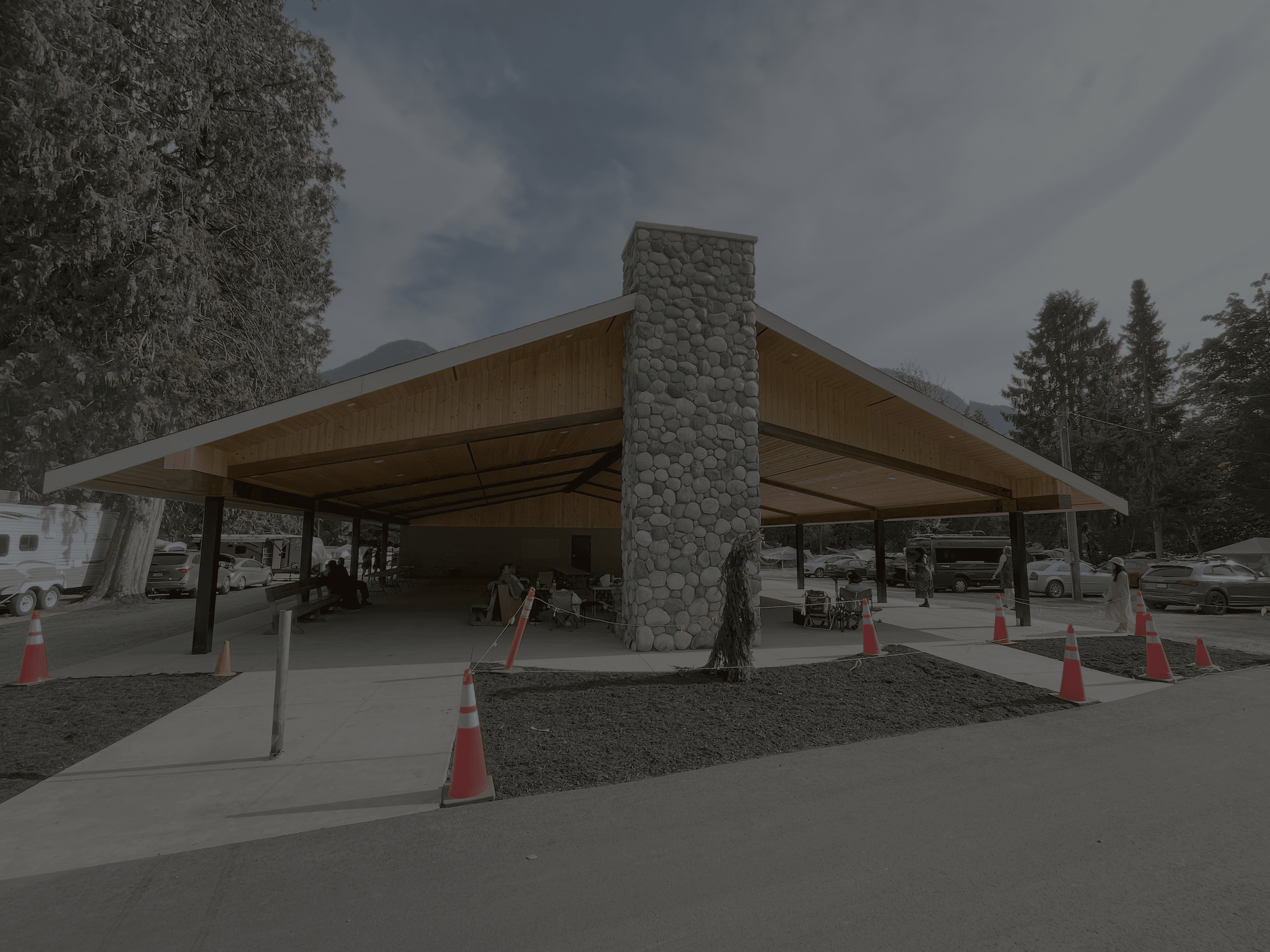 Construction project background